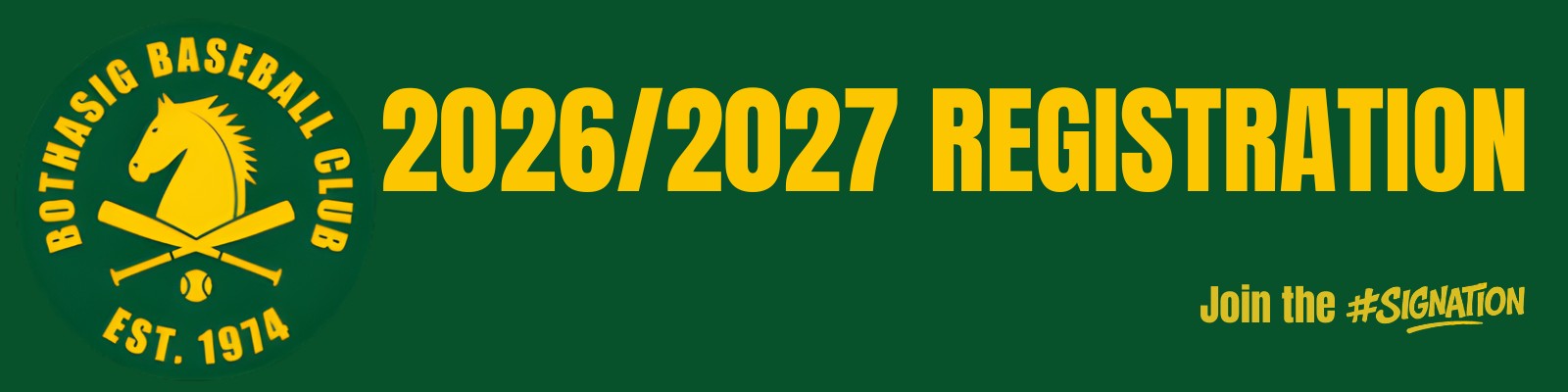 2026/2027 registration — join the Signation