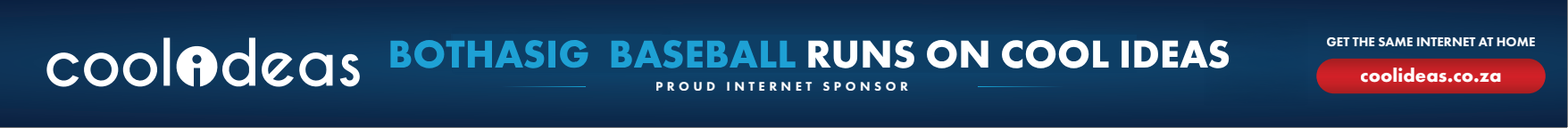 Cool Ideas, proud internet sponsor of Bothasig Baseball Club