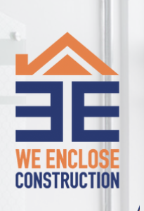 We Enclose Construction logo
